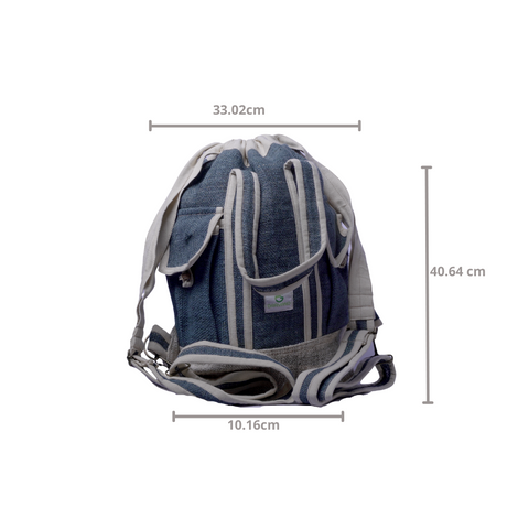 Hemp Duffle backpack