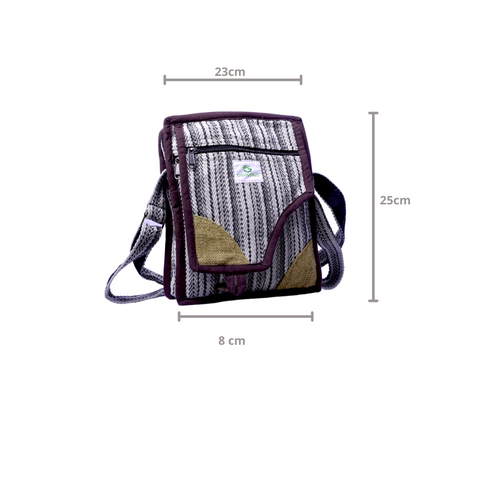 Hemp Passport Bag