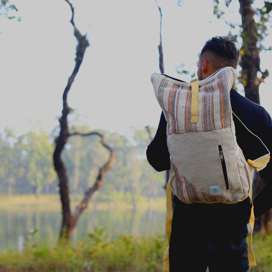 Hemp Rucksack Bag – Grayano