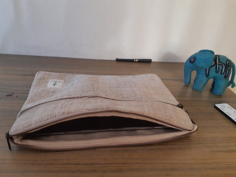 Hemp Laptop Sleeve Cover for 15 inch laptop